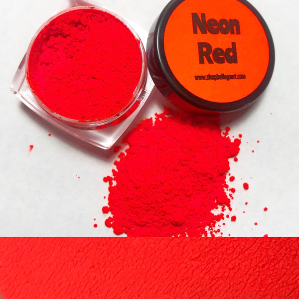 Neon Red  B'ellegant Cosmetics