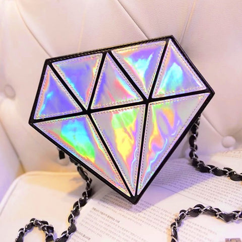 Holographic Makeup Bag