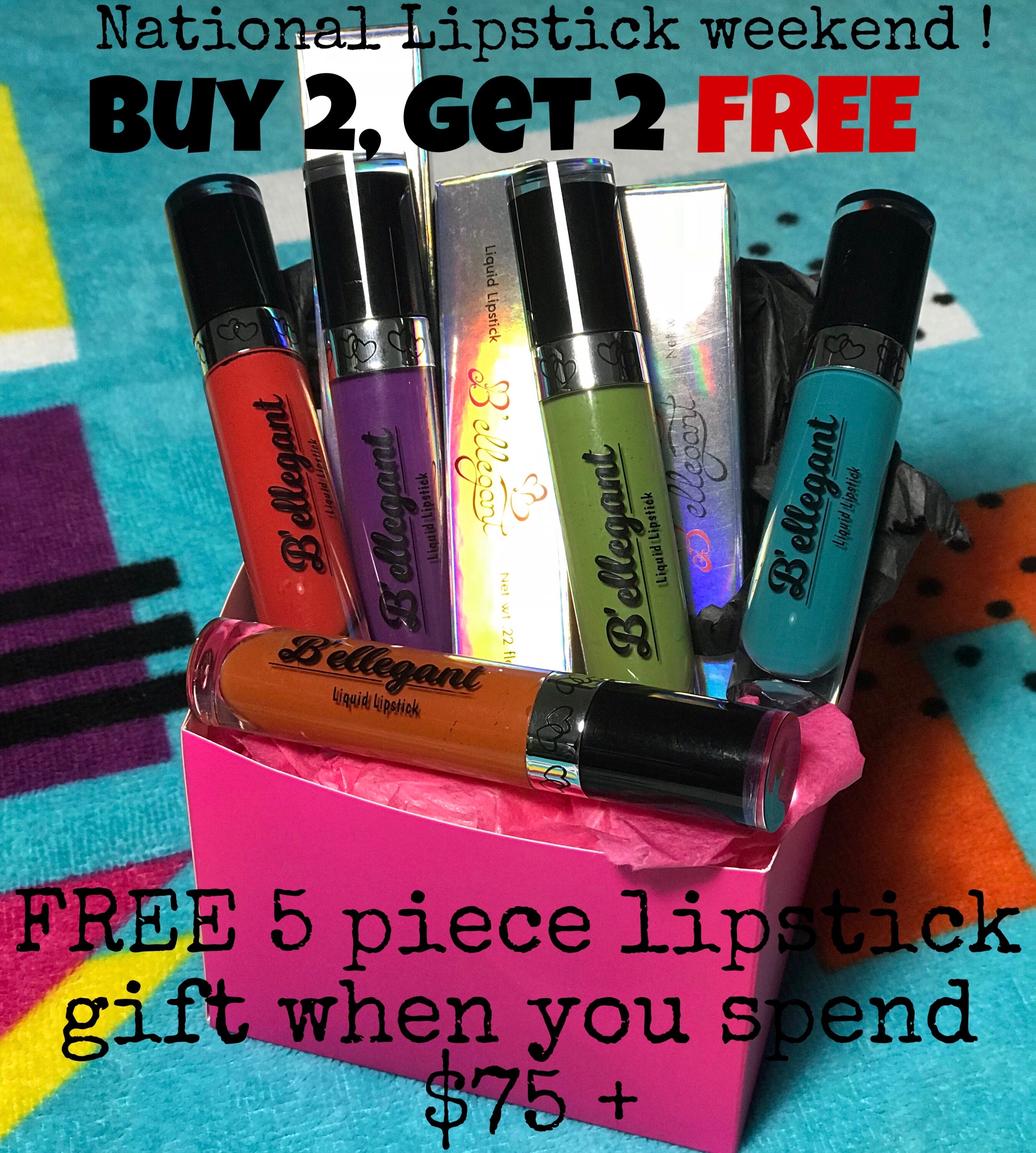 Free lipstick set
